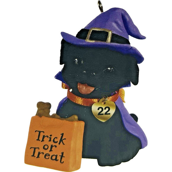 Hallmark PUPPY LOVE HOWL-O-WEEN Keepsake Ornament 2022 Halloween NIB - Picture 2 of 7
